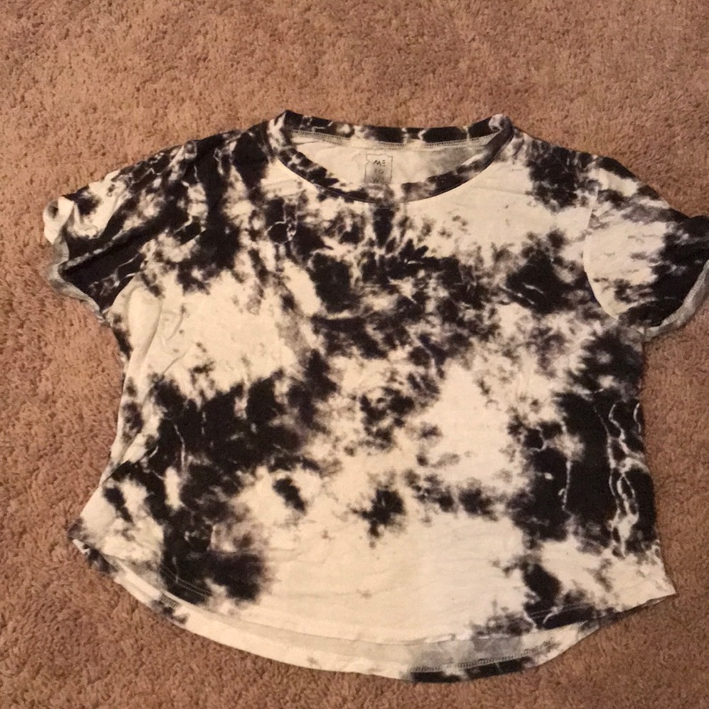Tie dye long crop